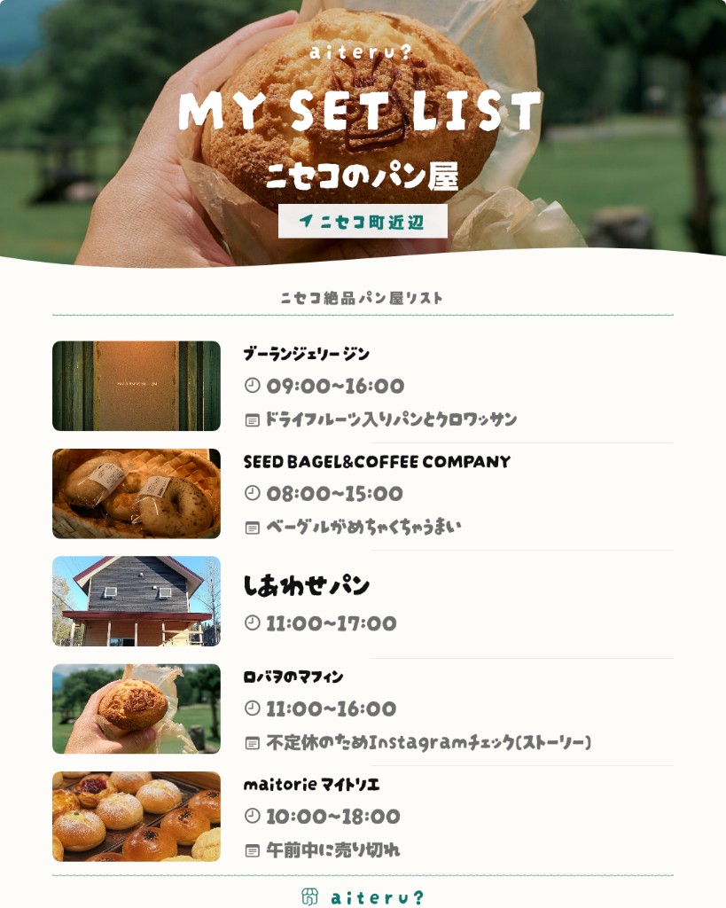 お気に入り店舗から作成した共有用画像
